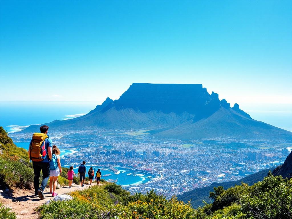 Hiking Table Mountain in Cape Town